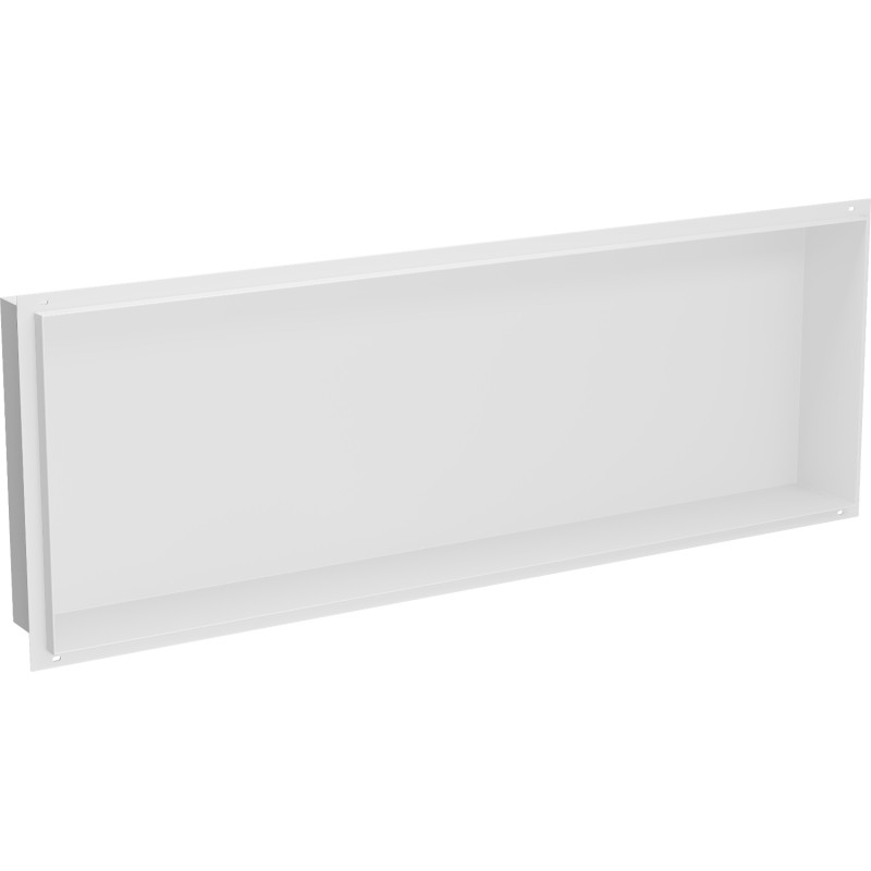 Mexen X-Wall-NR étagère encastrable sans collier 90 x 30 cm, blanche - 1921903010