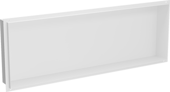 Mexen X-Wall-NR étagère encastrable sans collier 90 x 30 cm, blanche - 1921903010