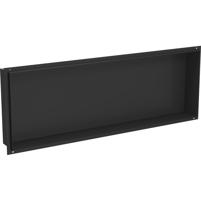 Mexen X-Wall-NR étagère encastrée sans bride 90 x 30 cm, noire - 1971903010