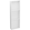 Mexen X-Wall-NR étagère murale sans rebord avec tablette 90 x 30 cm, blanche - 1921903010S