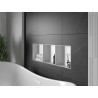 Mexen X-Wall-NR étagère murale sans rebord avec tablette 90 x 30 cm, blanche - 1921903010S