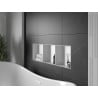 Mexen X-Wall-NR niche sans rebord avec étagère 90 x 30 cm, blanc - 1921903010S