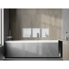 Mexen X-Wall-NR étagère murale sans rebord avec tablette 90 x 30 cm, blanche - 1921903010S