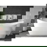 Mexen X-Wall-NR étagère encastrable sans bride avec étagère 90 x 30 cm, blanche - 1921903010S