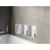 Mexen X-Wall-NR niche sans rebord avec étagère 90 x 30 cm, blanc - 1921903010S