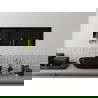 Mexen X-Wall-NR étagère encastrée sans rebord avec étagère 90 x 30 cm, noire - 1971903010S