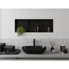 Mexen X-Wall-NR niche sans rebord avec étagère 90 x 30 cm, noire - 1971903010S