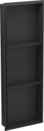 Mexen X-Wall-NR étagère encastrée sans rebord avec étagère 90 x 30 cm, noire - 1971903010S
