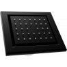 Mexen Cube Buse latérale encastrée, noire - 79365-70
