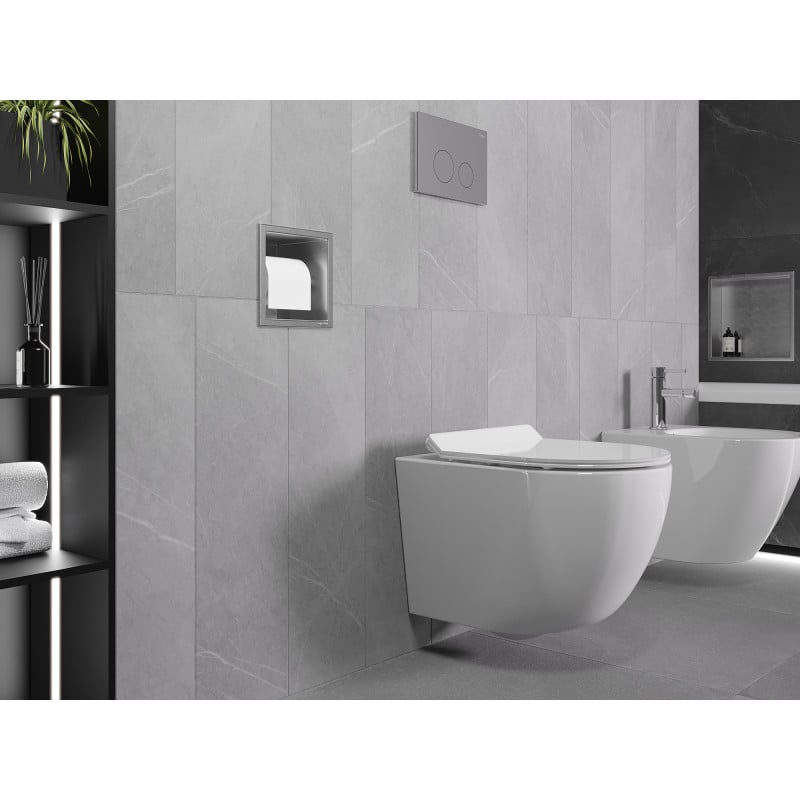 Mexen X-Wall-P support pour papier toilette, inox - 1913