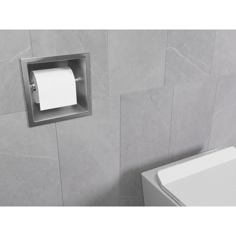 Mexen X-Wall-P support de papier toilette, inox - 1913