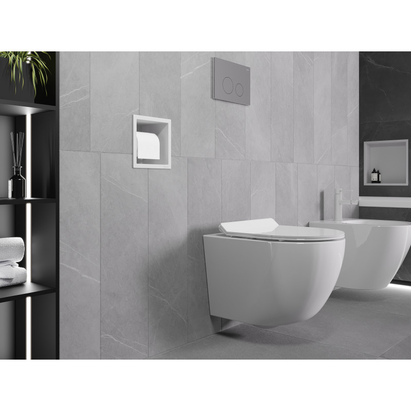 Mexen X-Wall-P support de papier toilette, blanc - 1923
