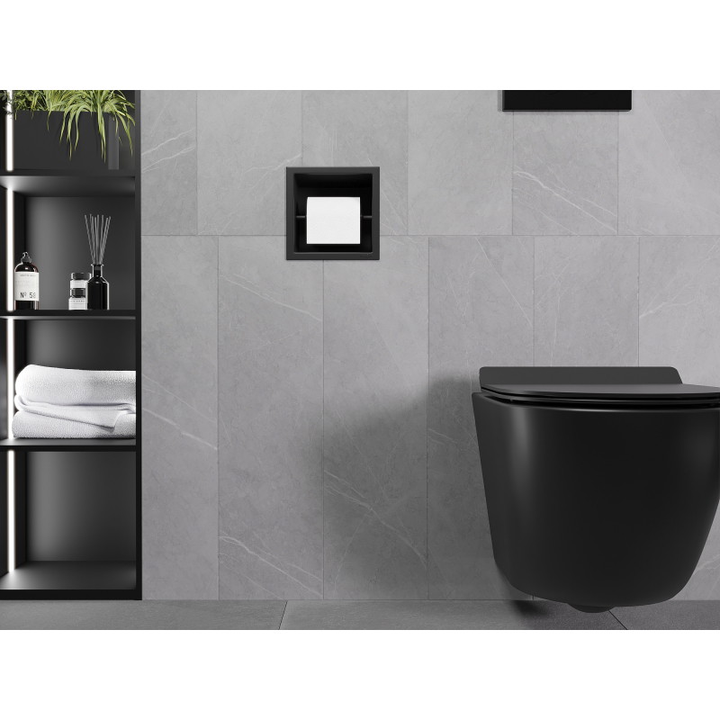 Mexen X-Wall-P porte-papier toilette, noir - 1973