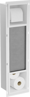 Mexen X-Wall-BP support pour papier toilette avec magasin, blanc - 1924