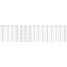 Mexen Mist-F Duo cabine de douche pliante 70 x 100 cm, transparent, dorée - 8A6-070L-100P-50-00