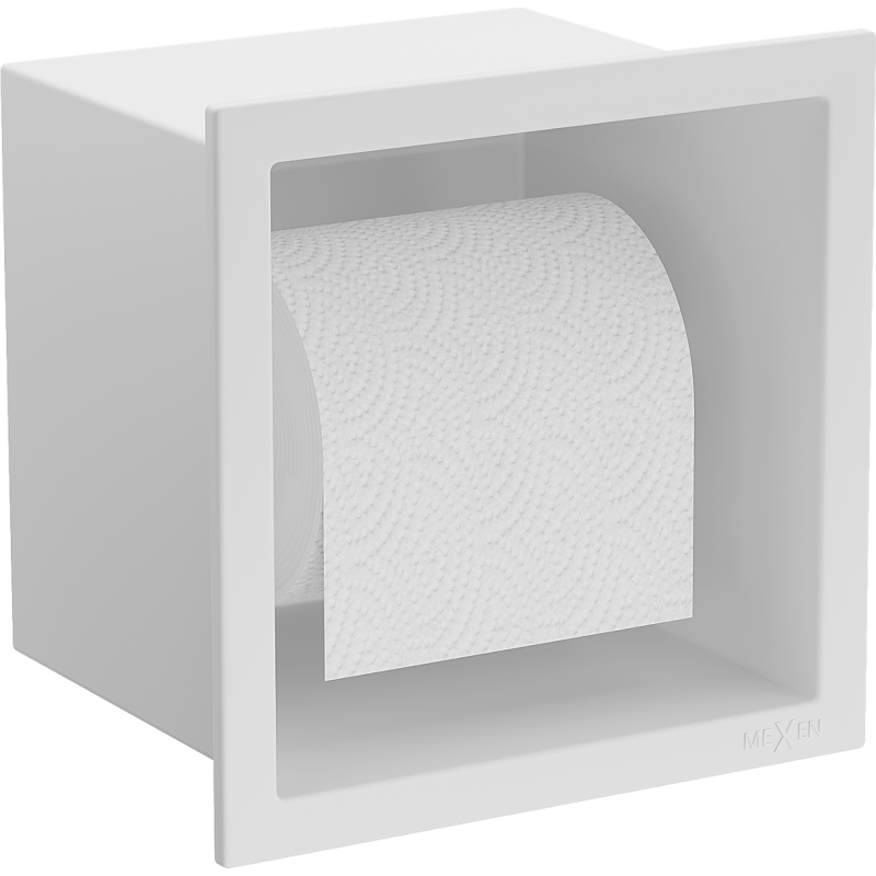 Mexen X-Wall-P porte-papier toilette, blanc - 1923