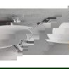 Mexen Luvo Slim baignoire autoportante 170 x 75 cm, blanche/noire, trop-plein blanc - 52801707575-20