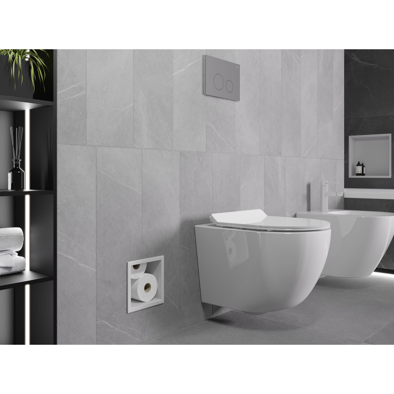 Mexen X-Wall-B distributeur de papier toilette, blanc - 1925