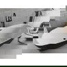 Mexen Luvo Slim baignoire autoportante 170 x 75 cm, blanc/noir, trop-plein noir - 52801707575-70