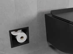 Mexen X-Wall-B porte-papier toilette, noir - 1975