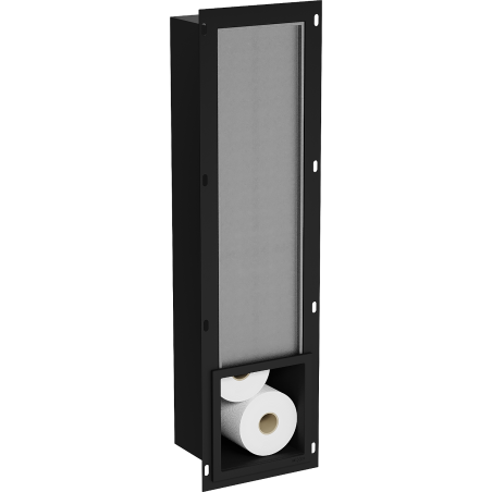 Mexen X-Wall-B porte-papier toilette, noir - 1975