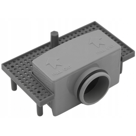 Siphon Mexen avec filtre pour évacuation linéaire, gris - 1010099