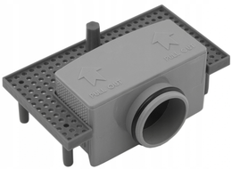 Siphon Mexen avec filtre pour évacuation linéaire, gris - 1010099