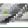 Mexen Velo Slim baignoire autoportante 170 x 75 cm, blanche, trop-plein chromé - 52811707500-01