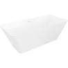 Mexen Velo Slim baignoire autoportante 170 x 75 cm, blanche, trop-plein blanc - 52811707500-20