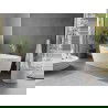 Baignoire autoportante Mexen Olea modèle 170 x 80 cm, blanche, trop-plein chromé - 52821708000-01