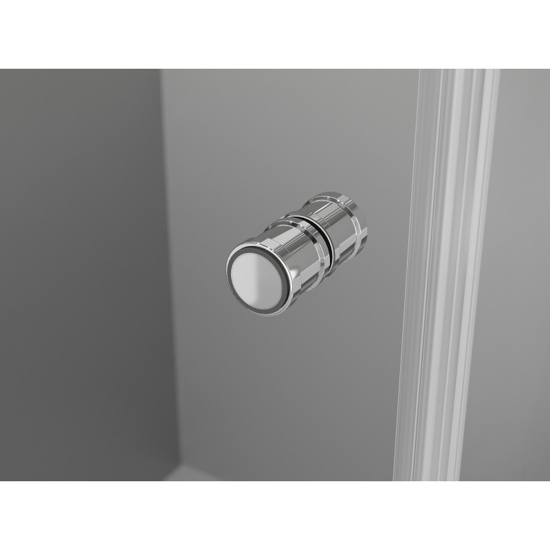 Mexen Mist-F cabine de douche pliante droite 115 x 95 cm, transparent, chromé - 8A6T-115-095-01-00-P
