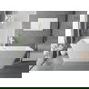 Mexen Tava baignoire autoportante rainurée 170 x 75 cm, blanche, trop-plein blanc - 52851707500-20