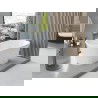 Mexen Yara baignoire autoportante rainurée 170 x 75 cm, blanche, trop-plein chromé - 52861707500-01
