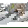 Mexen Yara baignoire autoportante rainurée 170 x 75 cm, blanche, trop-plein doré - 52861707500-50