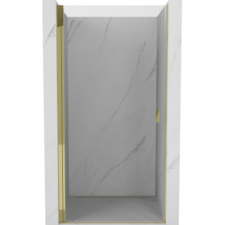 Mexen Mist-B porte de douche pivotante 85 cm, transparent, doré - 8A2-085-000-50-00