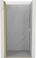 Mexen Mist-B porte de douche pivotante 100 cm, transparent, or brossé - 8A2-100-000-55-00