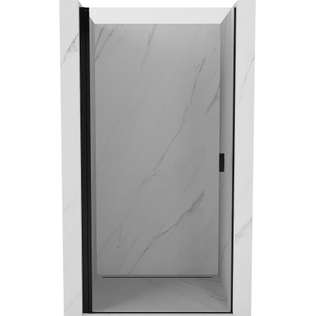 Mexen Mist-B porte de douche pivotante 70 cm, transparent, noir - 8A2-070-000-70-00