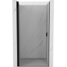 Mexen Mist-B porte de douche pivotante 70 cm, transparent, noir - 8A2-070-000-70-00