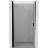 Mexen Mist-B porte de douche pivotante 85 cm, transparentes, noires - 8A2-085-000-70-00