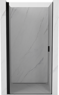 Mexen Mist-B porte de douche pivotante 100 cm, transparent, noir - 8A2-100-000-70-00