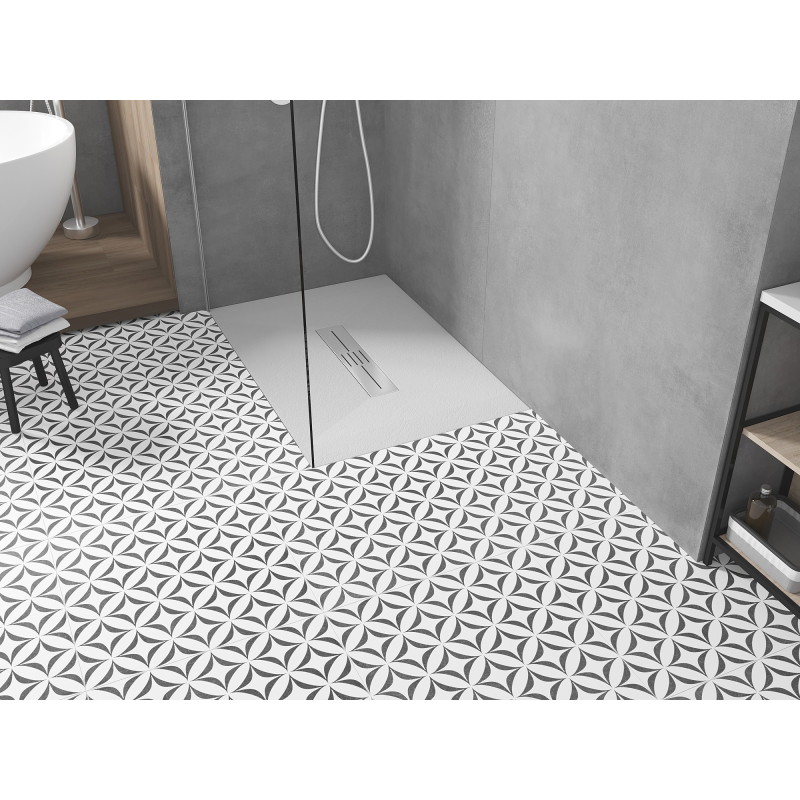 Mexen Toro receveur de douche rectangulaire SMC 100 x 70 cm, blanc - 43107010
