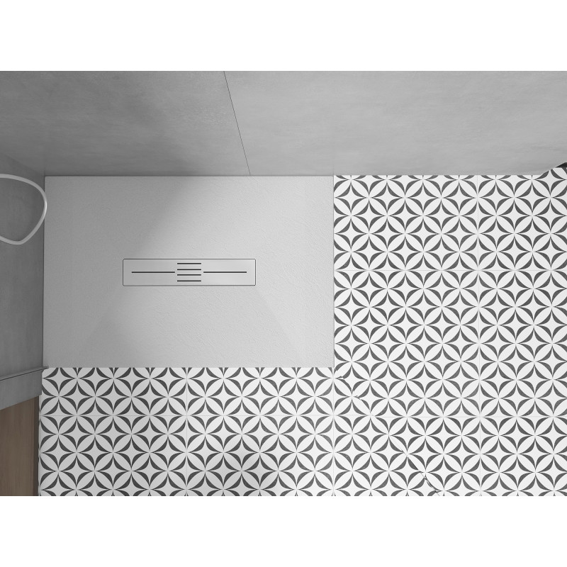 Mexen Toro receveur de douche rectangulaire SMC 100 x 70 cm, blanc - 43107010