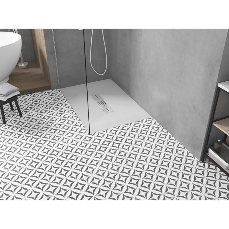 Mexen Toro receveur rectangulaire SMC 140 x 70 cm, blanc - 43107014