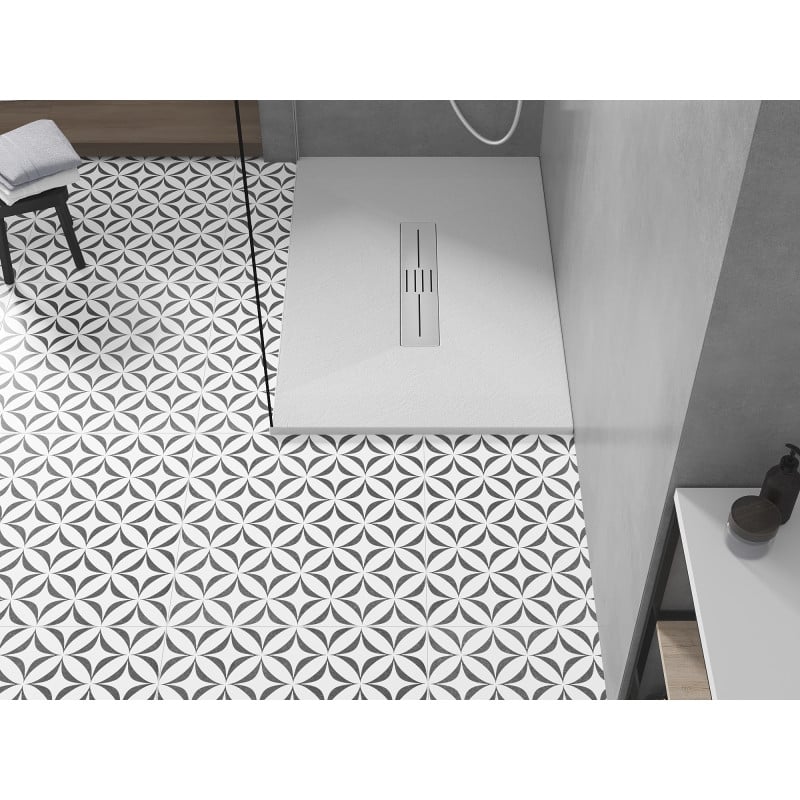 Mexen Toro receveur rectangulaire SMC 140 x 70 cm, blanc - 43107014