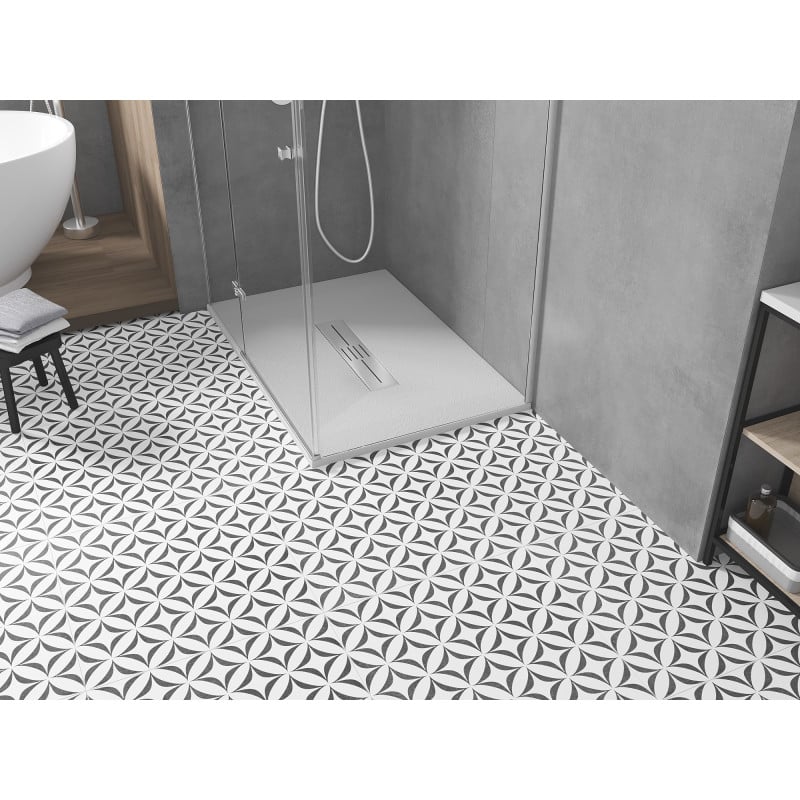 Mexen Toro receveur rectangulaire SMC 100 x 80 cm, blanc - 43108010