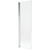 Pare-douche 1 volet Mexen Mist 60 x 150 cm, transparent, chrome - 8A9-060-001-01-00