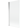 Mexen Mist pare-douche 1-volet 90 x 150 cm, transparent, chrome - 8A9-090-001-01-00