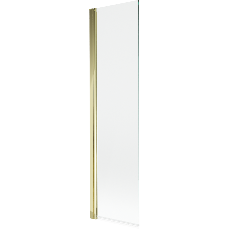 Paroi de douche Mexen Mist 1 vantail 50 x 150 cm, transparent, doré - 8A9-050-001-50-00