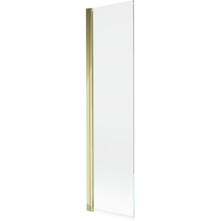 Paroi de douche Mexen Mist 1 vantail 50 x 150 cm, transparent, doré - 8A9-050-001-50-00