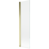 Paroi de douche Mexen Mist 1 vantail 50 x 150 cm, transparent, doré - 8A9-050-001-50-00